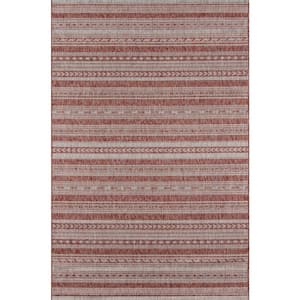 Tuscany Copper 4 ft. x 6 ft. Indoor/Outdoor Area Rug
