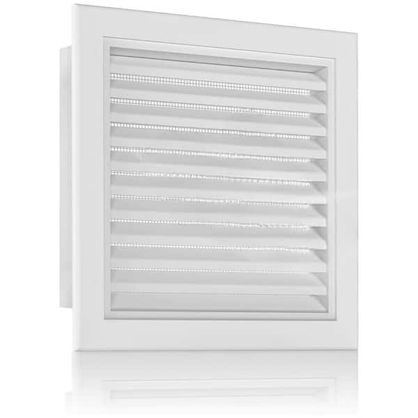 14 x 14 Paintable Gable Vent with Screen for Improved Airflow Prevents Condensation Ideal for Wall Attic Use