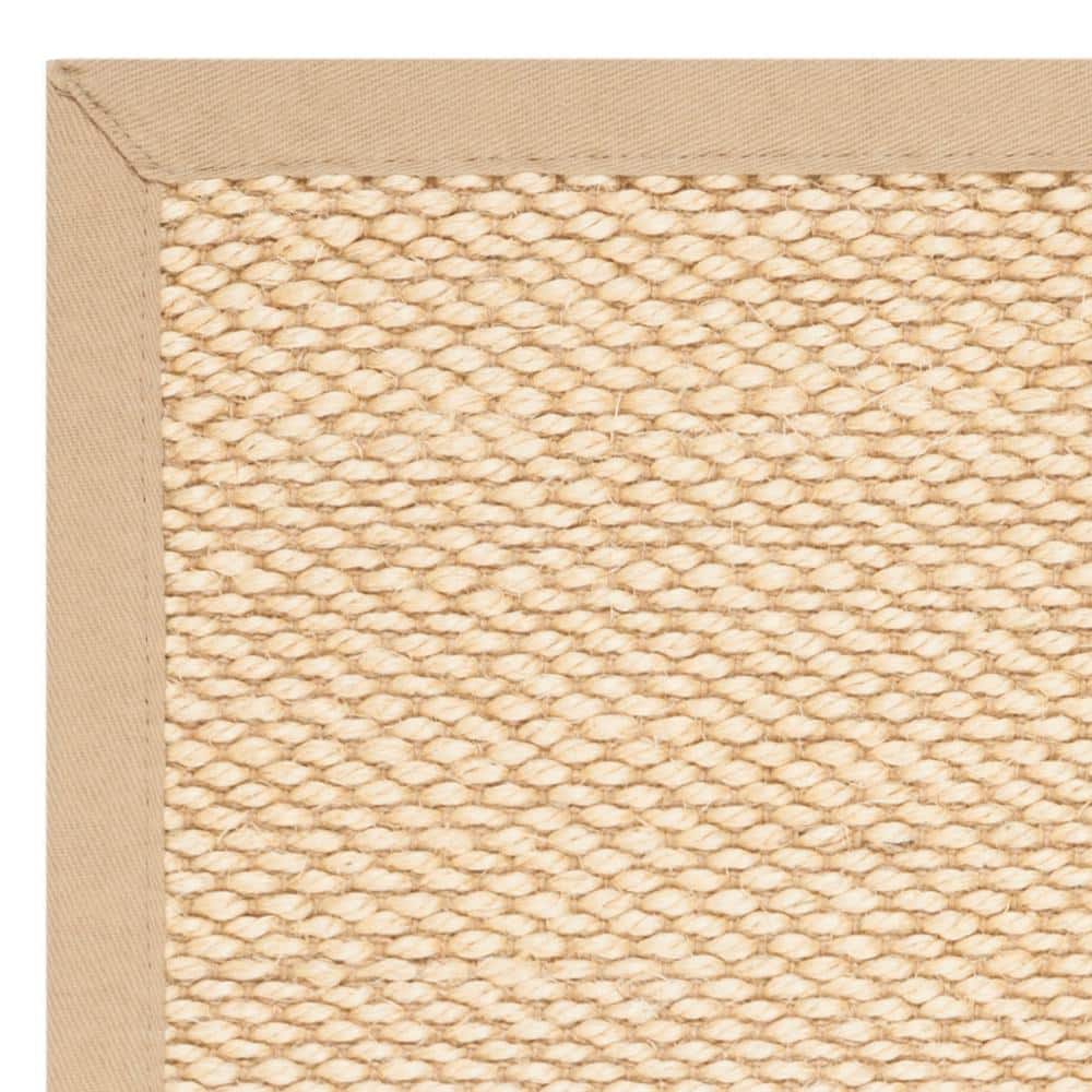 Coastal Ivory Hand-Knotted Jute 3' x 5' Area Rug