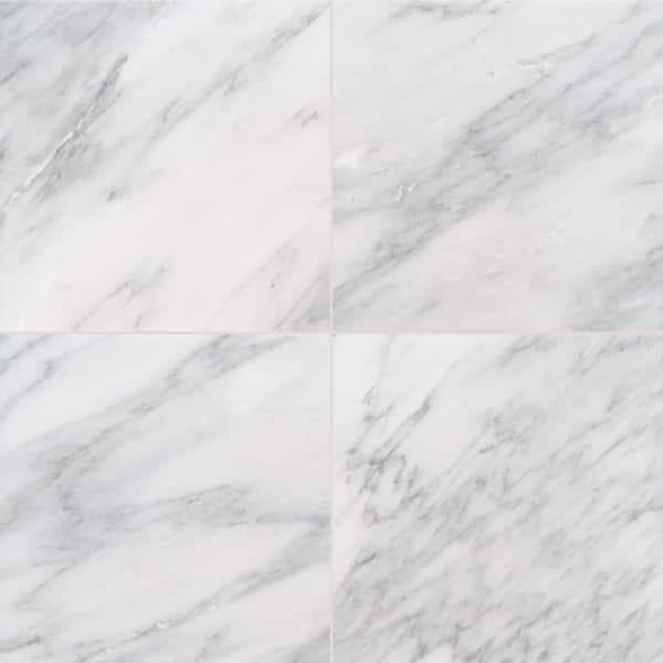 MSI Greecian White 18 in. x 18 in. Polished Marble Floor and Wall Tile (11.25 sq. ft./Case)
