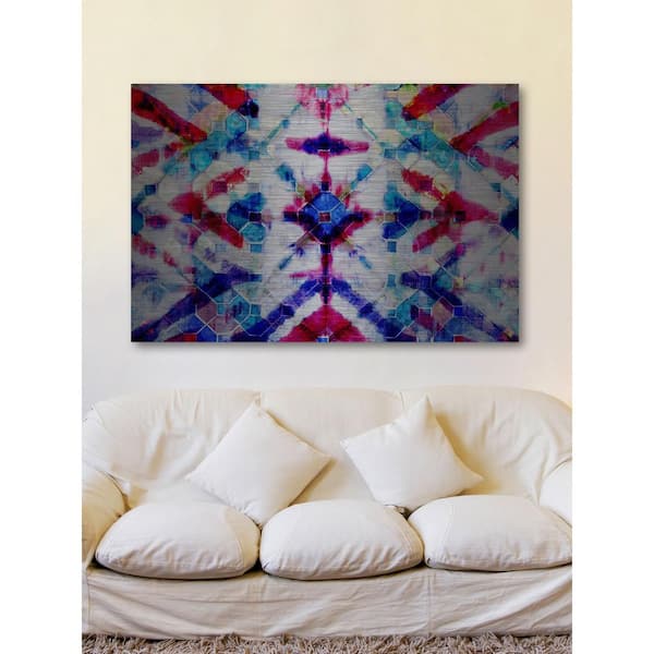 Unbranded 12 in. H x 18 in. W "Agourai" by Parvez Taj Printed Brushed Aluminum Wall Art