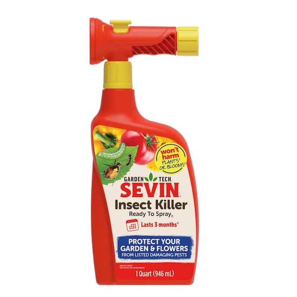 32 oz. 2,000 sq. ft. Outdoor Lawn and Garden Insect Killer Ready-To-Spray 3-Month Control