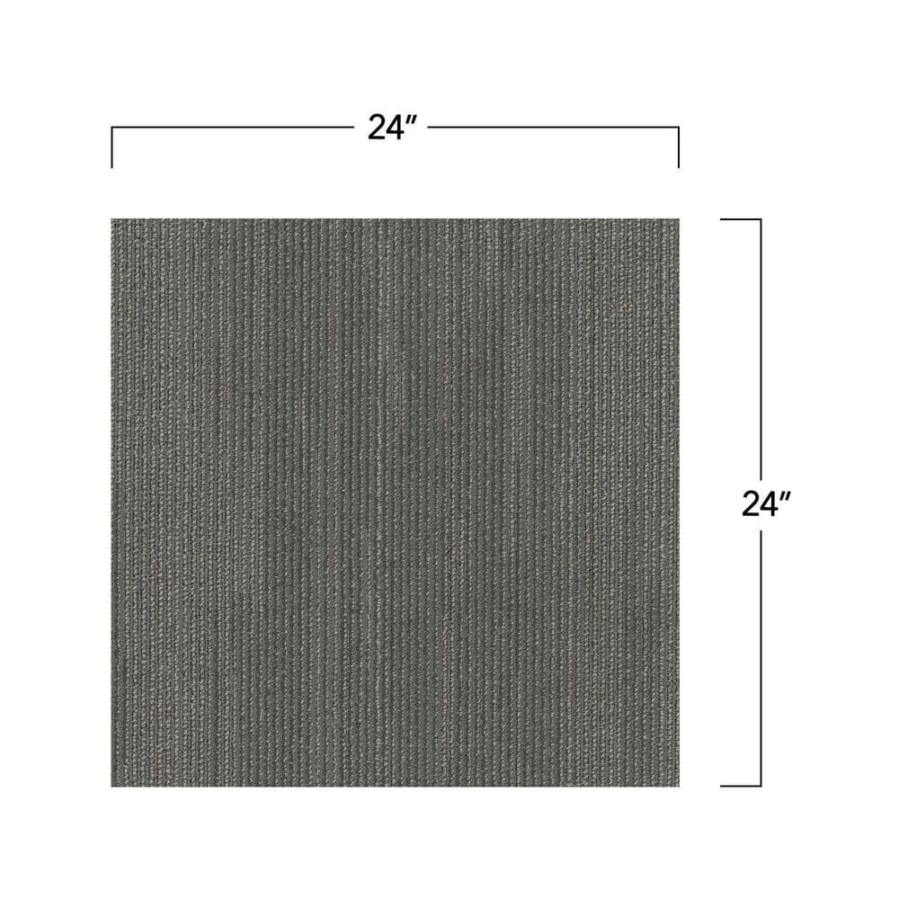 Mohawk Elite 24" x 24" Sandpiper Nylon Carpet Tiles