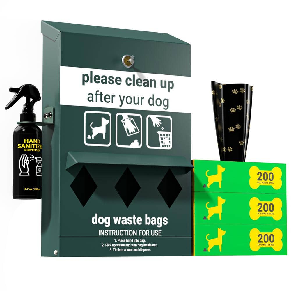 Dog waste hot sale station home depot