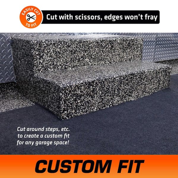 Garage Floor Mat Solid Color Carpet Lightweight And Washable - Temu