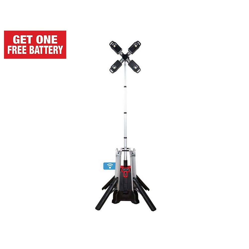 Milwaukee MX FUEL ROCKET Tower Light/Charger MXF041-1XC The Home Depot