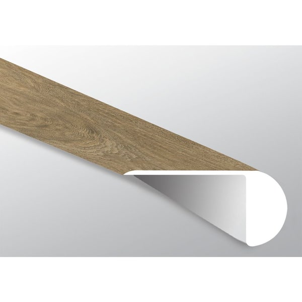 Acclima Ayla 1.03 in. T x 2.23 in. W x 94 in. L Luxury Vinyl Overlapping Stair Nose Molding
