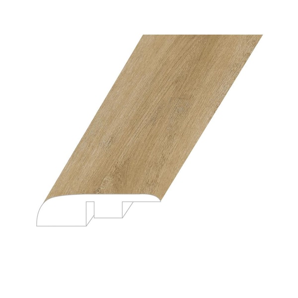 null Invicta Vista Clay 0.59 in. T x 1.38 in. W x 94.49 in. L Vinyl End Cap Molding