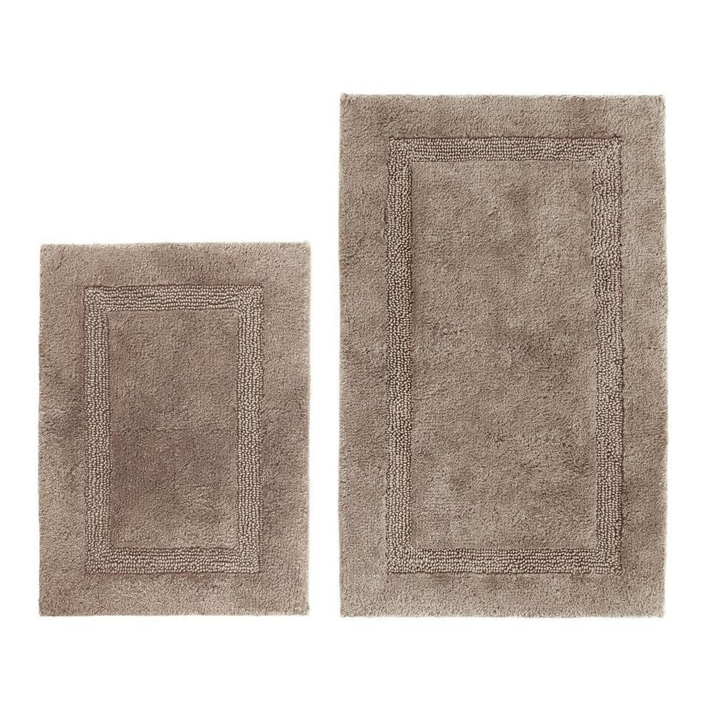 Nautica Peniston 2Piece Brown Cotton 17 in. x 24 in. / 21 in. x 34 in