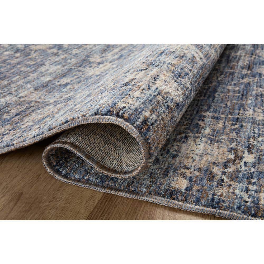 Sorrento Midnight Black and Natural Oriental Wool Area Rug
