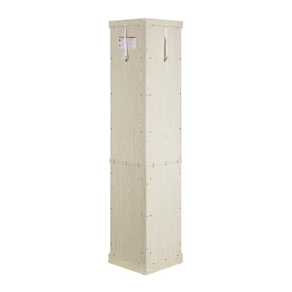 置物 levain Tileon 16.5 in. W x 16.5 in. D x 69.85 in. H Antique White