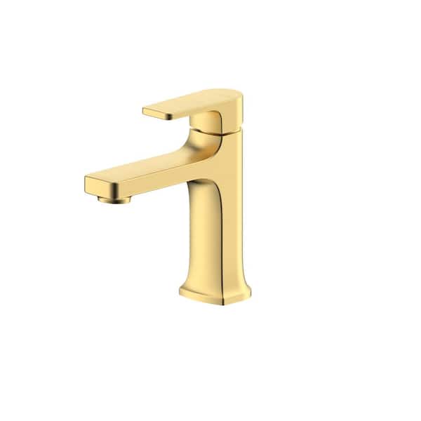 Fontaine by Italia Chatelet 1 or 3 Hole 4 in. Center Set Bathroom Faucet in Gold