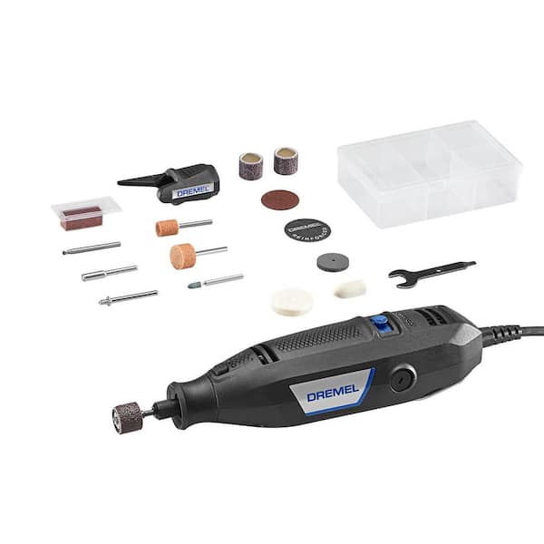 3100 1.2 Amp Variable Speed Rotary Tool Kit with 15 Accessories and 1 Attachment