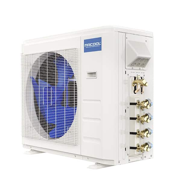MRCOOL - DIY 24000 BTU 2-Ton Mini Split Heat Pump Condenser w/ 25 ft. Pre-Charged Line-Set and DIY Installation Kit 208V/230-Volt