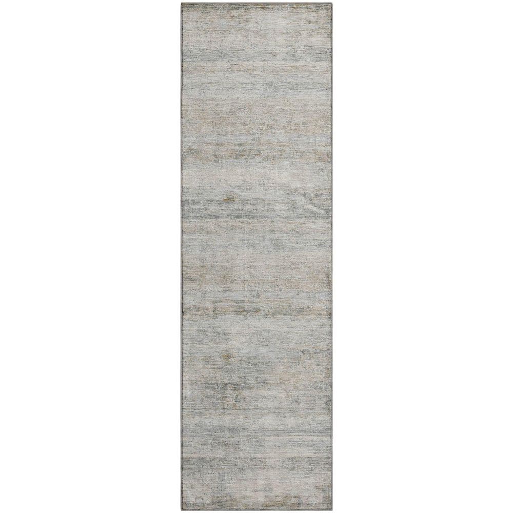 Mayfield Premium Machine Washable Abstract AMF2154 Granite 2 ft. x 7 ft. Runner Rug price history on PriceWatchPro