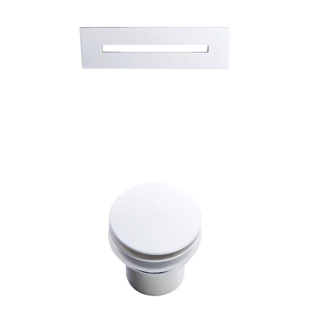 Pilar 65" White Acrylic Freestanding Oval Soaking Tub