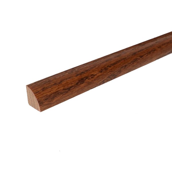 ROPPE Quarter Round Matte Yak 0.75 in. T x 0.75 in. W x 78 in. L Hardwood Trim