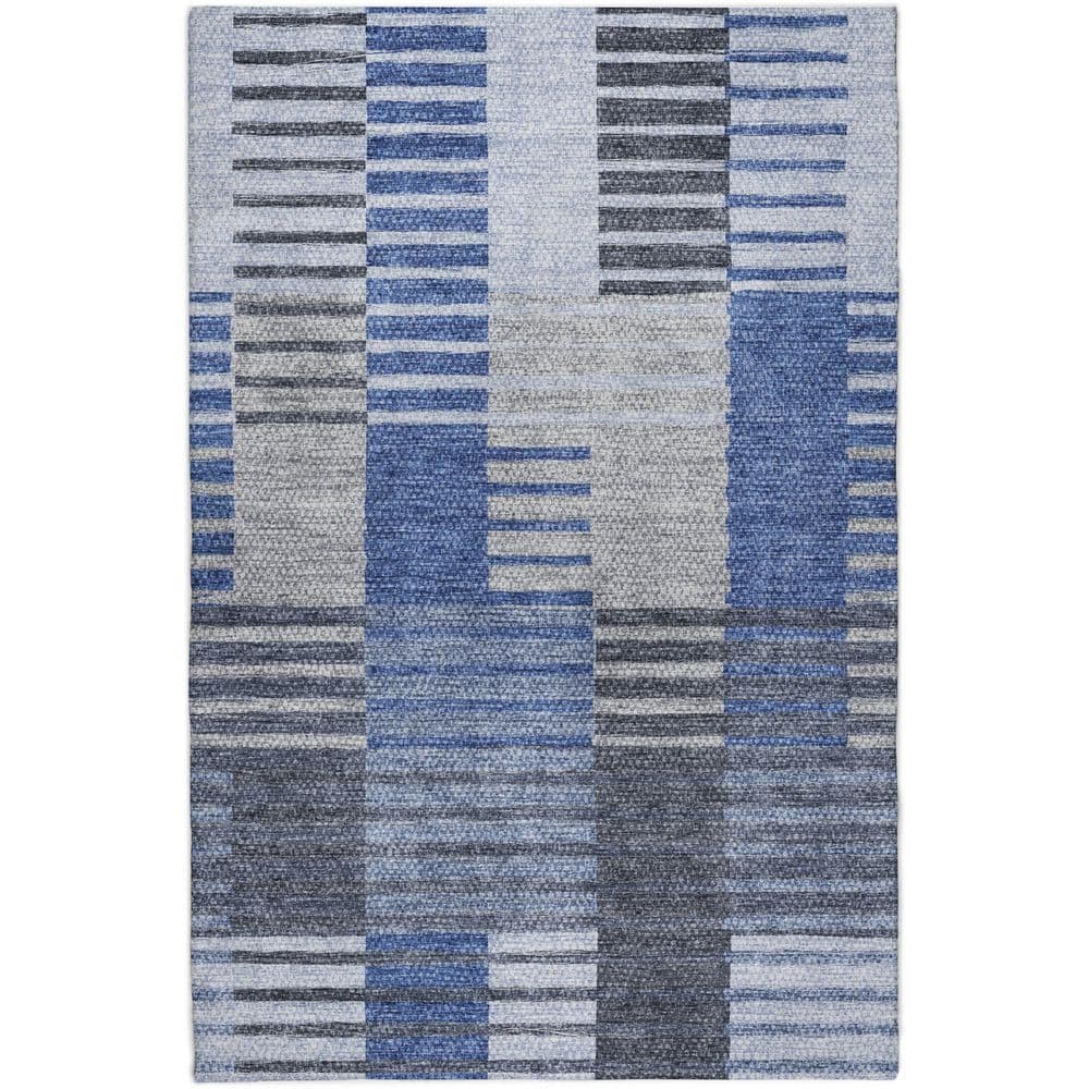 Dream Shag Premium Machine Washable Abstract ADS687 Blue 2 ft. x 7 ft. Runner Rug price history on PriceWatchPro