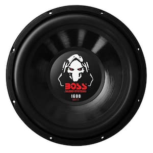 12 in. 1600-Watt 4 Ohm SVC Car Audio Power Stereo Subwoofer