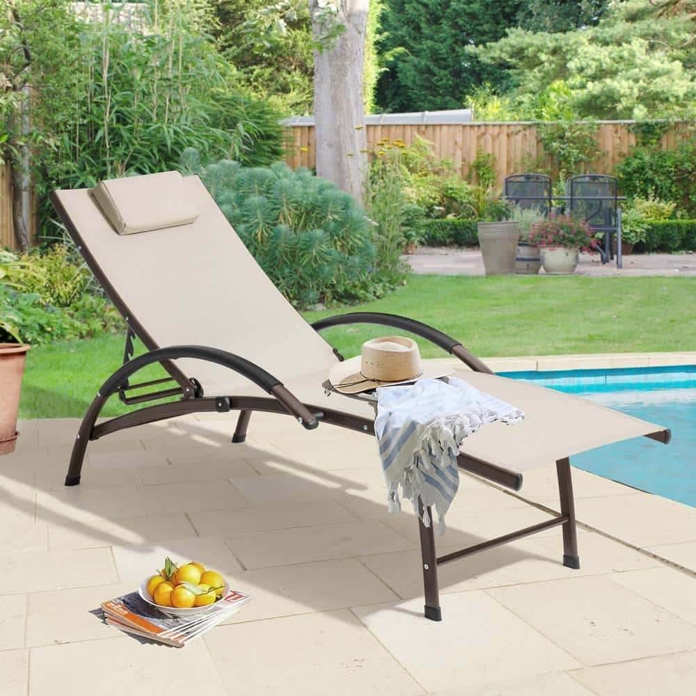 plastic pool loungers makro