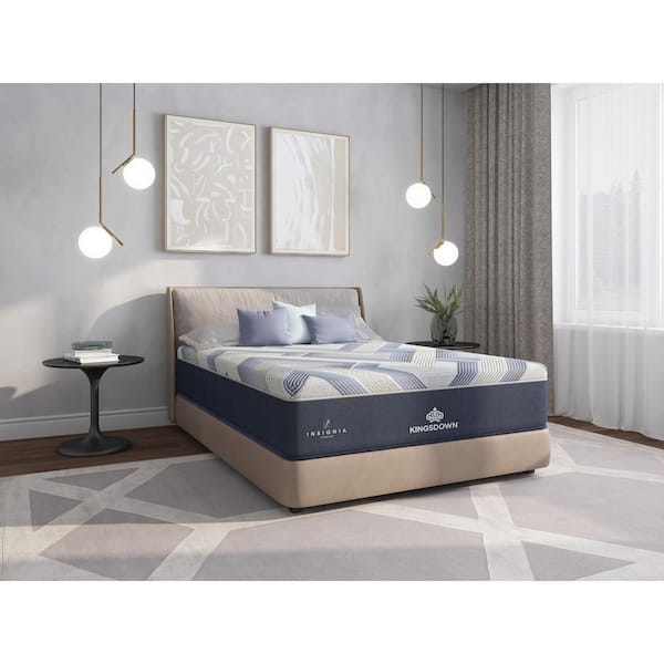 KINGSDOWN Insignia Cool Rise Twin Firm 13 in. Smooth Top Hybrid Mattress