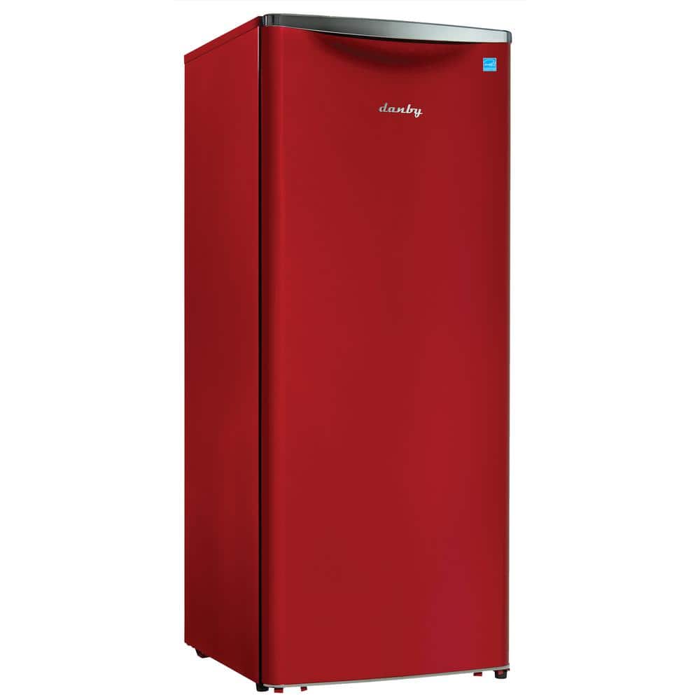 Scarlett Metallic Red Energy Star Retro Refrigerator