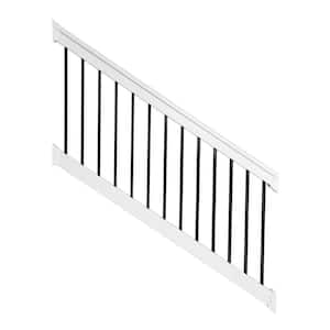 Vilano 3.5 ft. H x 6 ft. W White Vinyl Stair Railing Kit