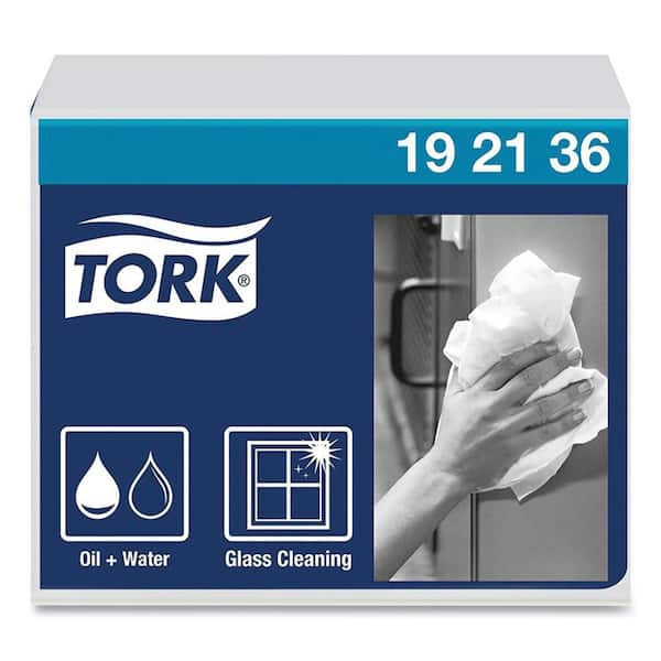 Heavy-Duty Paper Wiper Quarter-Fold, 12.5 in. x 13 in., White, 56/Pack, 16 Packs/Carton