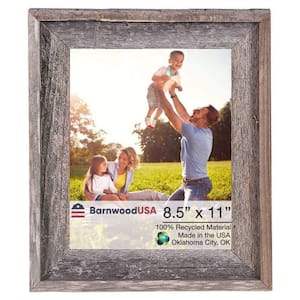 Josephine 8.5 in. x 11 in. Gray Picture Frame