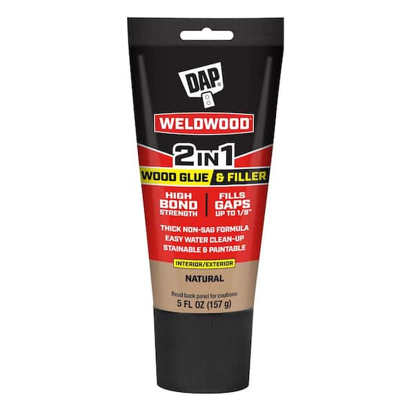 Weldwood 2IN1 5 oz. Tan Wood Glue and Filler (6-Pack)