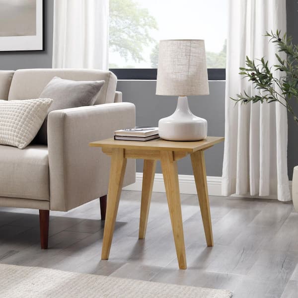 Walker Edison Furniture Company 18.5 in. English Ash Rectangular