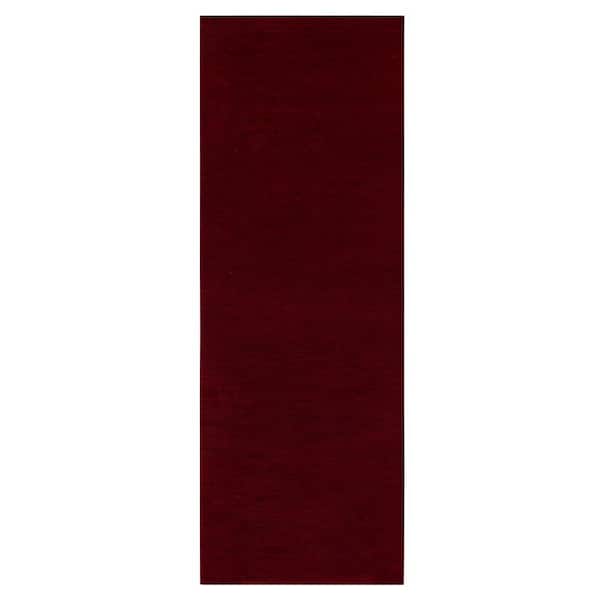 Mohawk Home All Purpose Velour Red 2 ft. x 5 ft. Indoor/Outdoor Commercial Mat