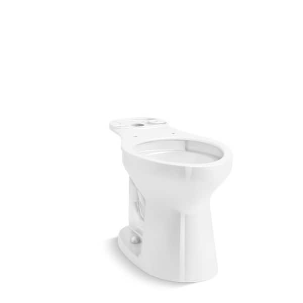 KOHLER Cimarron Comfort Height Elongated Toilet Bowl Only in White