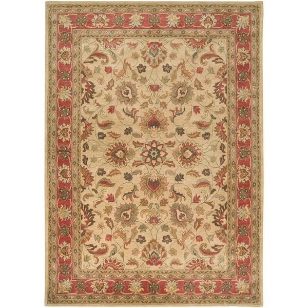 Livabliss John Beige 8 ft. x 10 ft. Area Rug