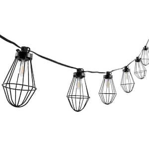 Ellina 10-Light 10 ft. Outdoor Plug-In Integrated LED Novelty String -Light