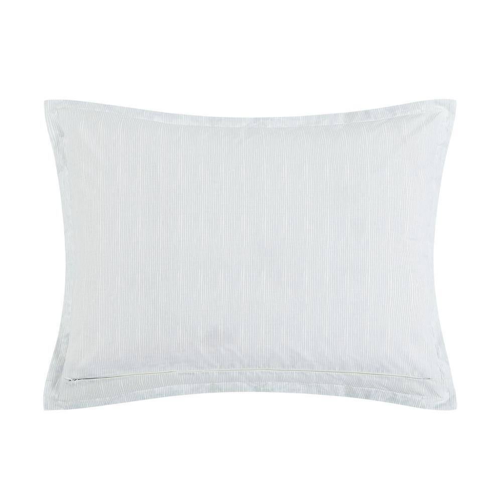 Olivia Blue Twin Reversible Cotton Comforter Set