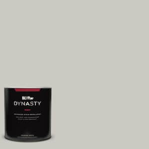 BEHR PREMIUM PLUS 1 gal. #PPU26-10 Chic Gray Flat Low Odor Interior Paint &  Primer 105001 - The Home Depot