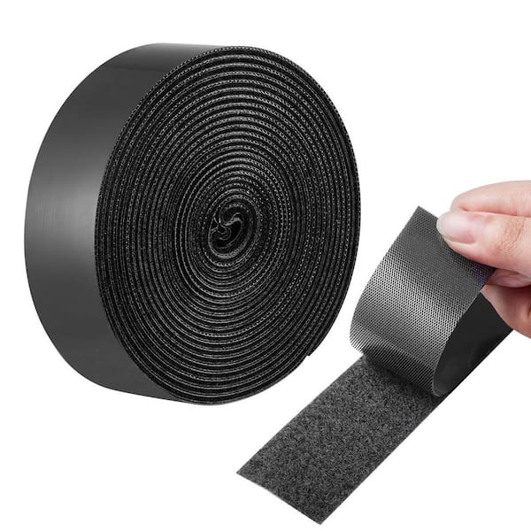 16ft. x 1.5 in.Hook and Loop Tape, Hook Loop Heavy Duty Strips Rolls, Strong Nylon Self Adhesive Strips Roll 2025 update