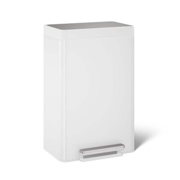 simplehuman 20L Slim Open Top Dual Compartment Commercial Trash