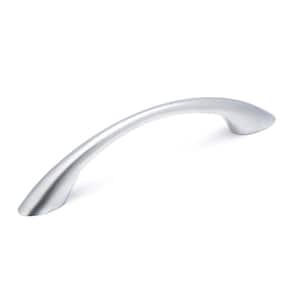Charleston Collection 3 3/4 in. (96 mm) Matte Chrome Modern Cabinet Arch Pull