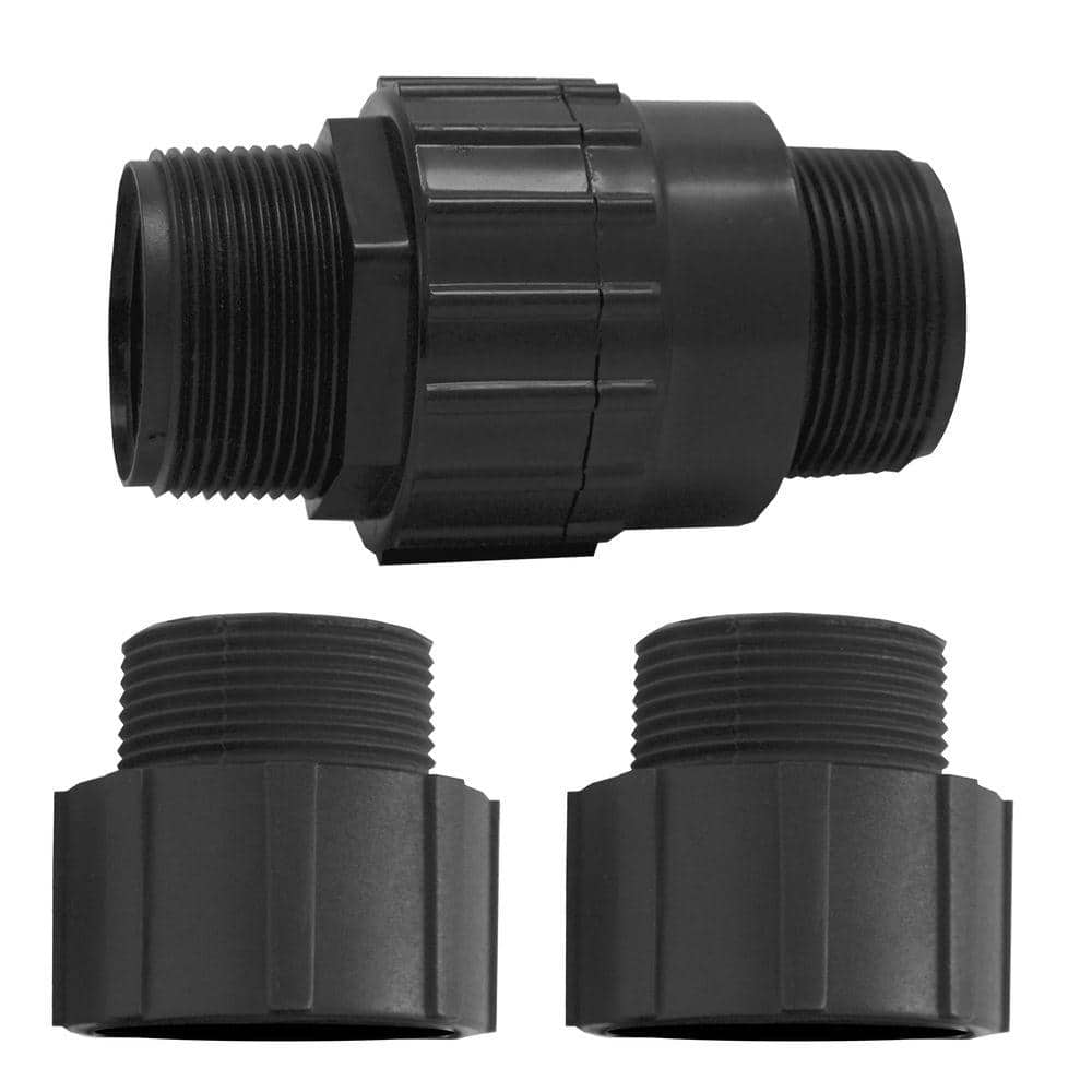 Superior Pump 99507 1-1/4 in. MPT x 1-1/4 in. Barb or 1-1/2 in. Slip ABS  Check Valve 99507/SC125B - The Home Depot