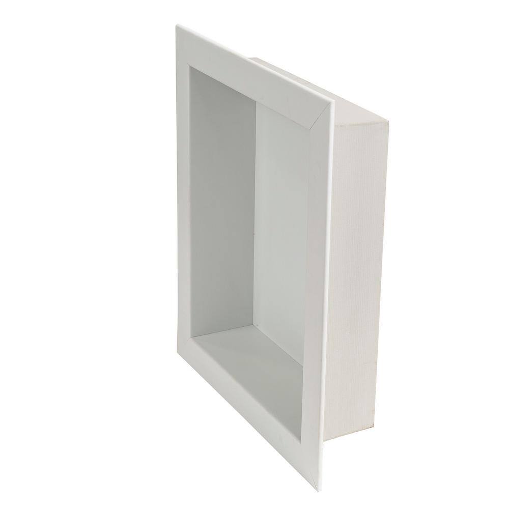 Dusty Pearl 17.5" x 15.5" PVC Shower Niche