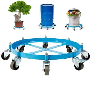 SVOPES 55 gal. Heavy-Duty Drum Dolly, 1000 lbs. Load Capacity, Barrel ...