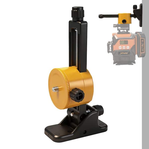 1-Piece Home Tool Kit with Magnetic Laser Level Bracket