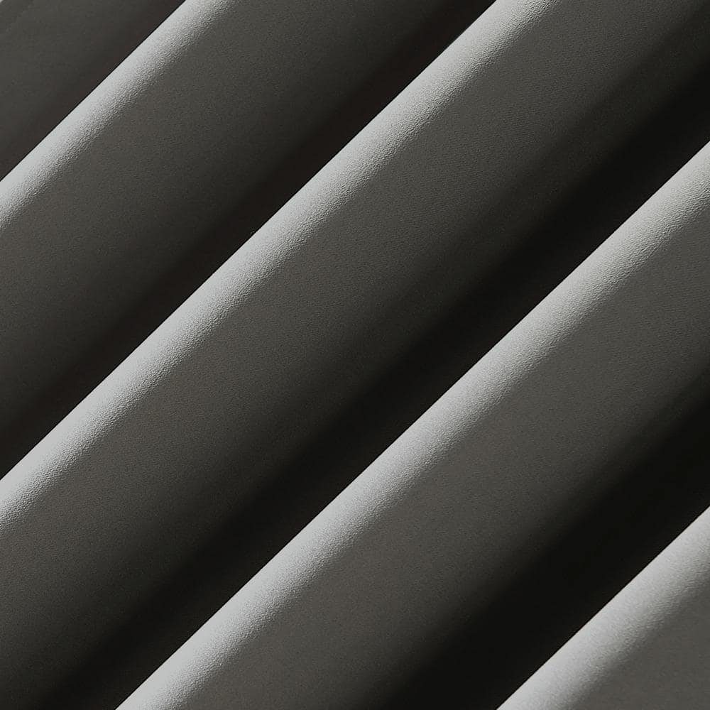 Oslo Gray 52" x 63" 100% Blackout Grommet Curtain Panel