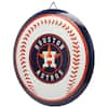 Houston Astros Round Baseball Metal Sign