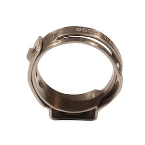 1/2 in. Stainless Steel PEX-B Barb Pinch Clamp (10-Pack)