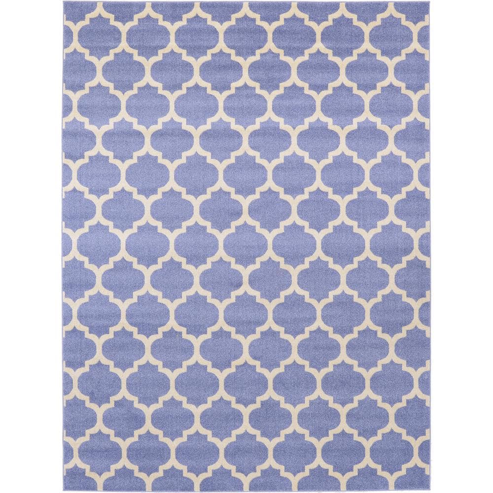 Trellis Philadelphia Light Blue/Beige 9' 0 x 12' 0 Area Rug price history on PriceWatchPro