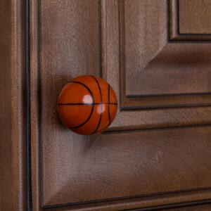 1-1/4 in. Dia Basketball Sports Cabinet Dresser Knob (10-Pack)