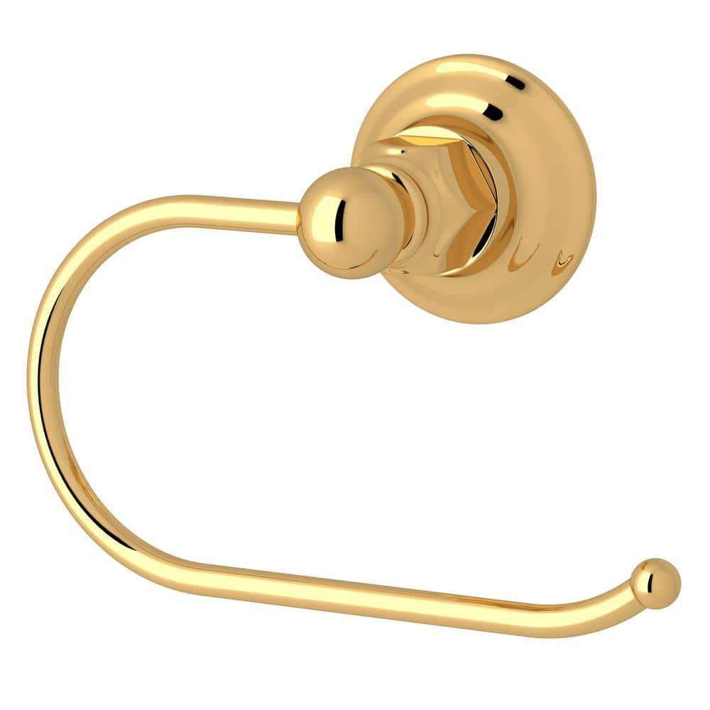 UPC 824438030190 product image for Wall Mounted Toilet Paper Holder in Italian Brass | upcitemdb.com